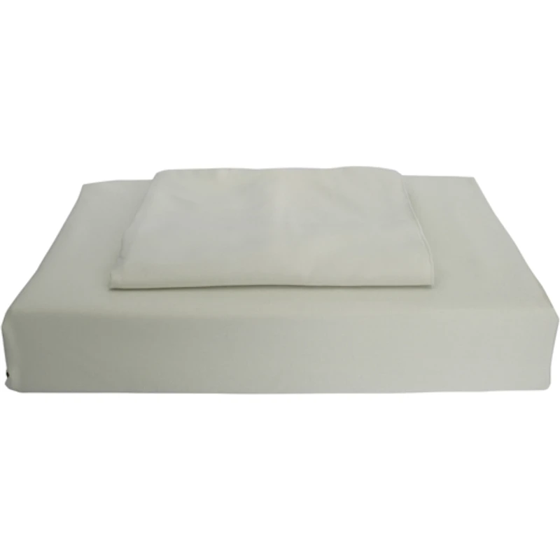 Maholi Bamboo Solid Collection 310 Thread Count Rayon Duvet Cover Set - Queen - Sage