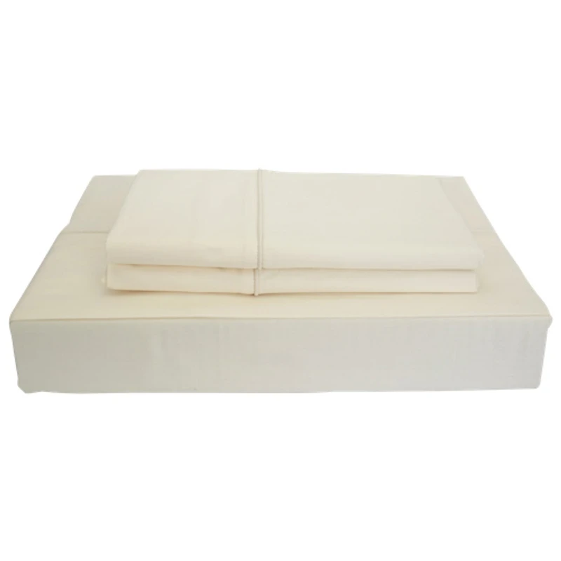 Maholi Duncan Collection 620 Thread Count Egyptian Cotton Sheet Set - Queen - Ivory