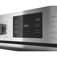 Four mural à convection véritable facile à nettoyer 4,6 pi³ 30 po de Bosch (HBL5651UC) - Inox