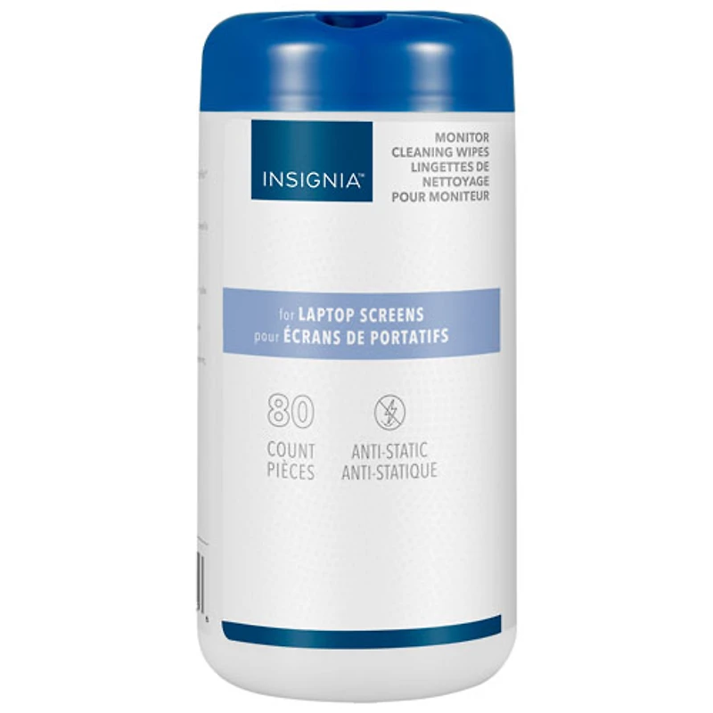 Insignia Monitor Cleaning Wipes - 80 Pack - Only at Best Buy