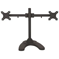 Support de bureau articulé à 2 bras de TygerClaw pour moniteur de 13 à 24 po - Noir