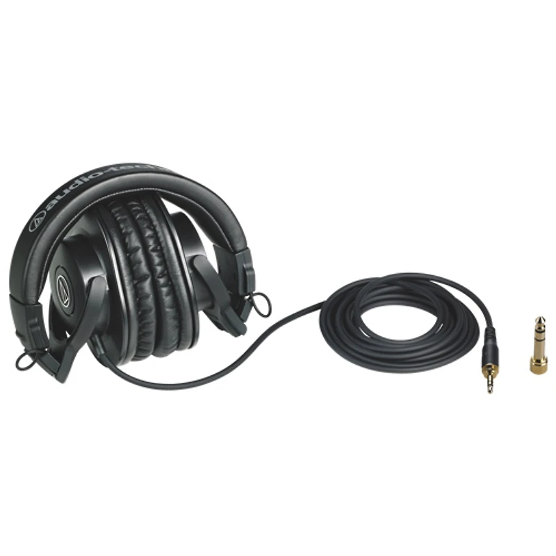 Casque d'écoute ATH-M30X d'Audio-Technica - Noir