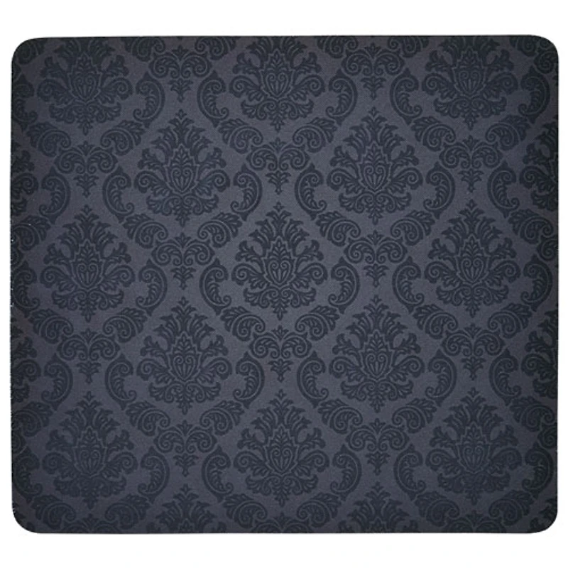 Insignia Mouse Pad - Damask - Black - Only at Best Buy