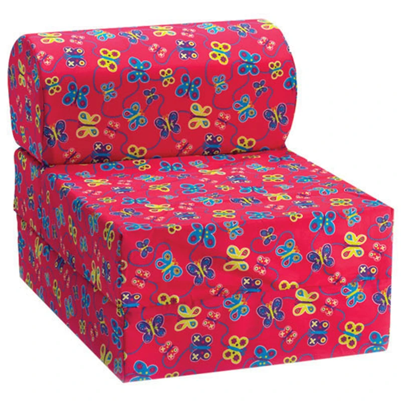 Fauteuil rabattable de Comfy Kids pour enfants - Papillon