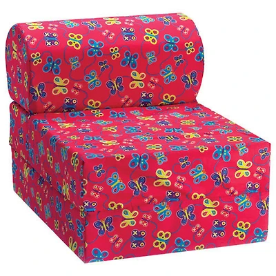 Fauteuil rabattable de Comfy Kids pour enfants - Papillon