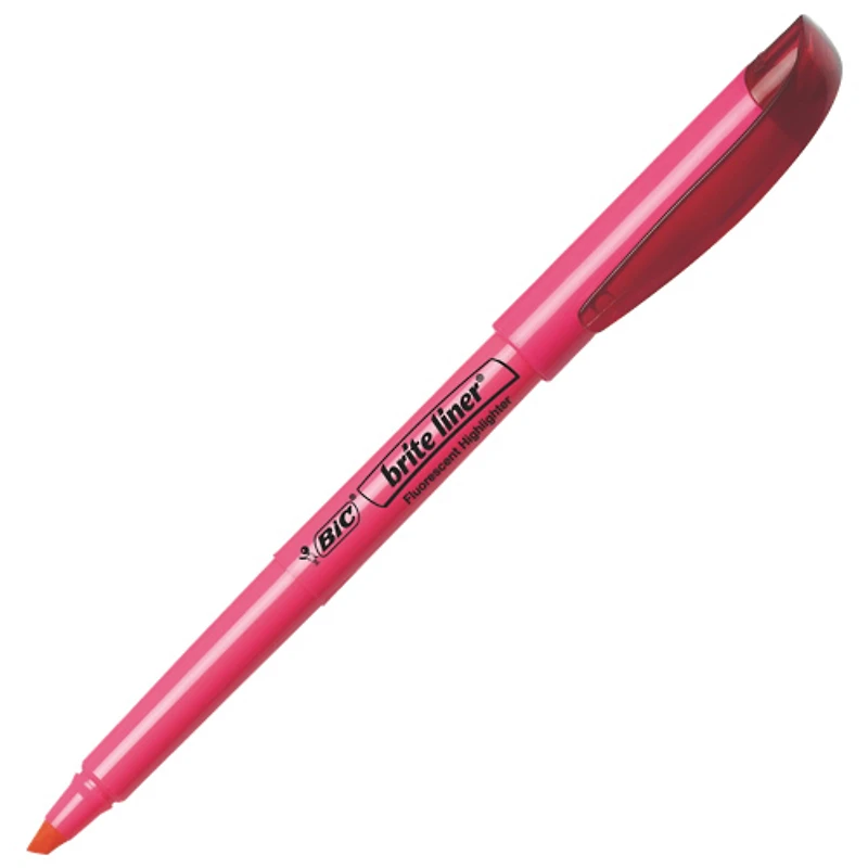 Surligneur Brite Liner de BIC (BLP51-AST) - Paquet de 5 - Plusieurs couleurs