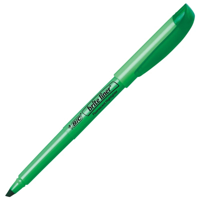 Surligneur Brite Liner de BIC (BLP51-AST) - Paquet de 5 - Plusieurs couleurs