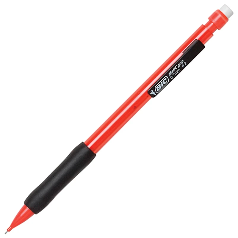 BIC Matic Grip Mechanical Pencil (MPGP51-BLK) - 5 Pack