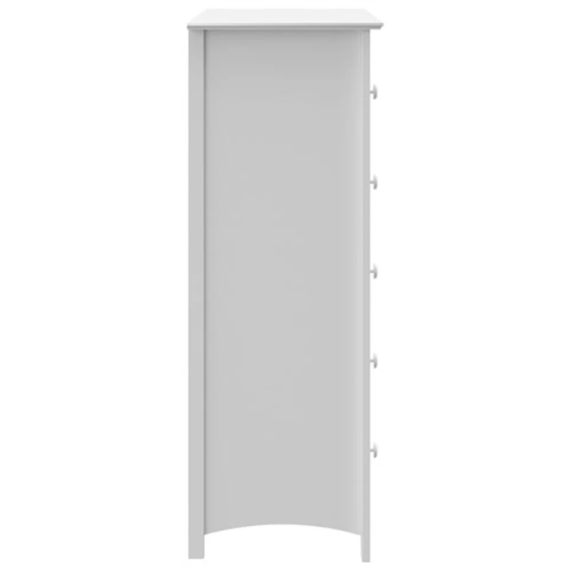 Commode à 5 tiroirs Kenton de Storkcraft - Blanc