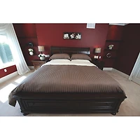 Maholi Damask Stripe Collection 310 Thread Count Rayon Pillowcases - King - Sage