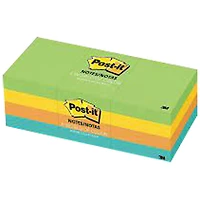 Post-It Notes 100 Sheets Sticky Notes (MMM653AU) - 12 Pack - Assorted