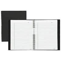Blueline Ecologix Twin Wire NotePro Notebook - Black