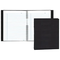 Cahier d'écriture NotePro de 8,5 x 11 po, apparence peau de lézard de Blueline - 200 pages - Noir