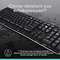 Logitech MK270 Wireless Keyboard & Mouse Combo - Black