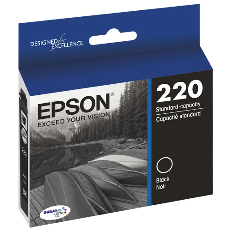 Epson DURABrite Ultra T220 Black Ink (T220520-S)