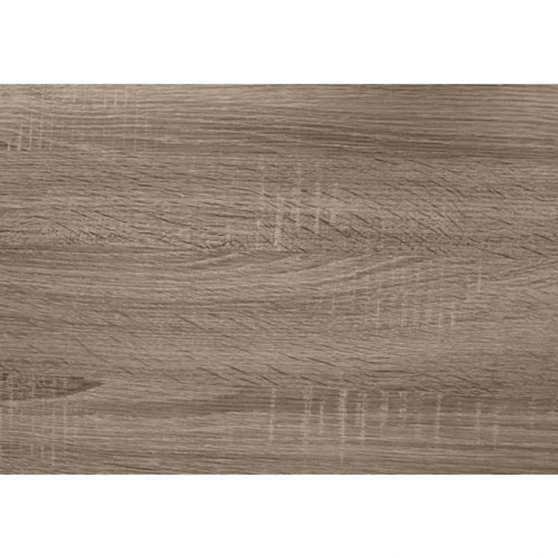 Contemporary Rectangular End Table - Dark Taupe