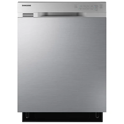 Lave-vaisselle encastrable grande capacité 24 po 50 dB avec cuve inox Samsung (DW80J3020US) - Inox