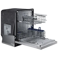 Lave-vaisselle encastrable grande capacité 24 po 50 dB avec cuve inox Samsung (DW80J3020US) - Inox