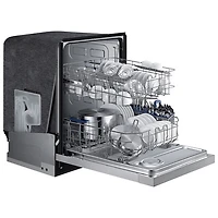 Lave-vaisselle encastrable grande capacité 24 po 50 dB avec cuve inox Samsung (DW80J3020US) - Inox
