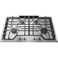 Frigidaire Gallery 30" 4-Burner Gas Cooktop (FGGC3045QS) - Stainless Steel