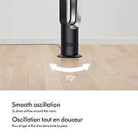 Dyson AM09 Hot + Cool Ceramic Fan Heater - Black/Iron