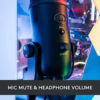 Microphone USB Yeti de Blue Microphones - Édition Blackout