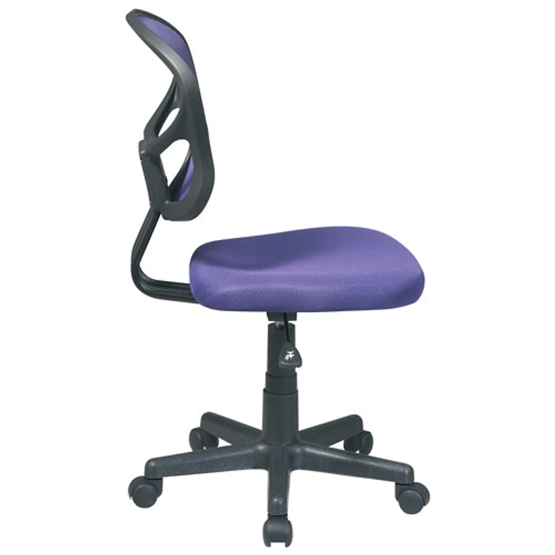 Fauteuil de bureau en polyester OSPDesigns d'Office Star - Pourpre