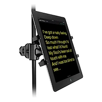 Support universel sur pied de micro Xpand IK Multimedia d'iKlip pour tablette (IKLIPXPANDIN)- Noir