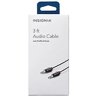 Câble auxiliaire de 0,91 m (3 pi) d'Insignia - Noir - Exclusivité BBY