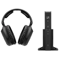 Casque d'écoute sans fil à isolation sonore RS 175 de Sennheiser - Noir