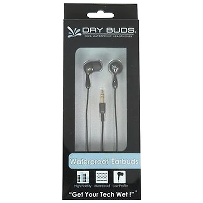 DryBUDS Chill In-Ear Waterproof Headphones - Black