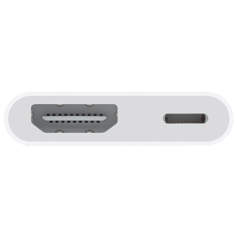 Adaptateur audio-vidéo numérique Lightning vers HDMI/Lightning d'Apple (MD826AM/A)