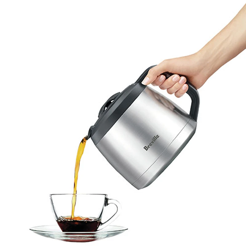 Cafetière 12 tasses avec contrôle de la mouture de Breville (BDC650BSS)