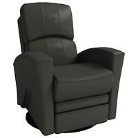 Chaise berçante en cuir Varadero de Kidiway - Gris