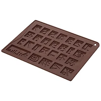 Pavoni Numbers Silicone Chocolate Mould