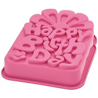 Pavoni Happy Birthday Silicone Mould