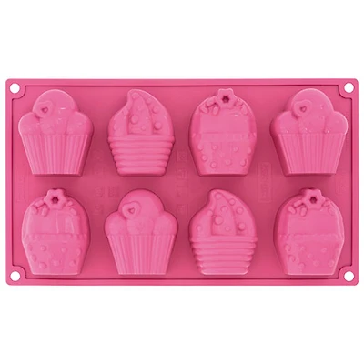 Pavoni Happy Birthday Cupcakes Silicone Multi-Tray Mould
