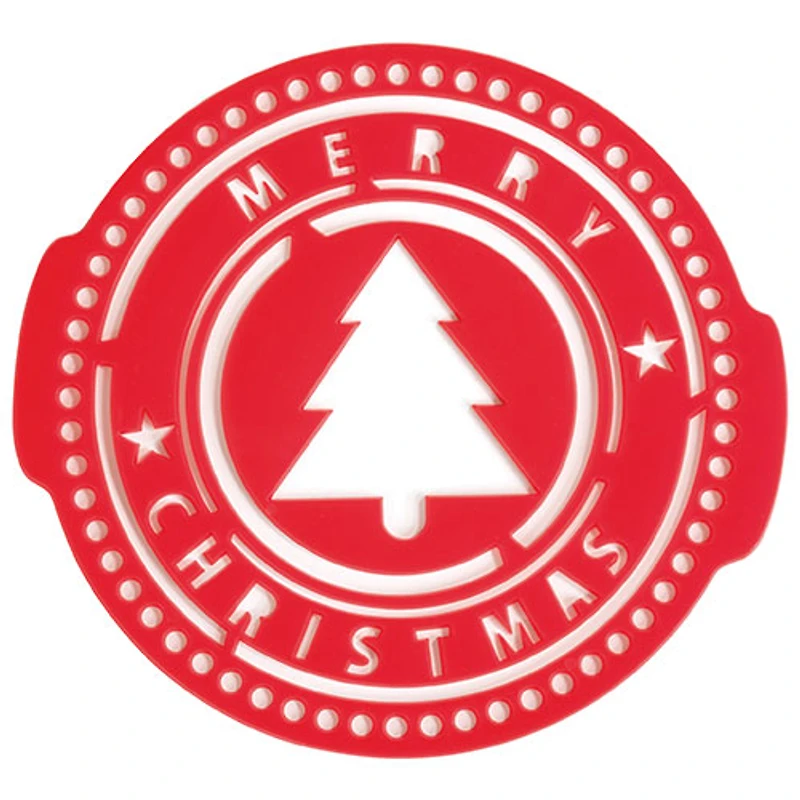 Pavoni Birthday/Christmas Sugar Stencil