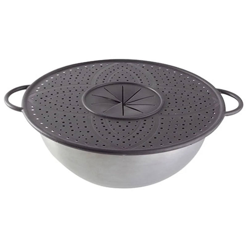 Grille anti-éclaboussures en silicone de Pavoni - Gris