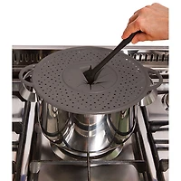 Grille anti-éclaboussures en silicone de Pavoni - Gris