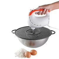 Grille anti-éclaboussures en silicone de Pavoni - Gris