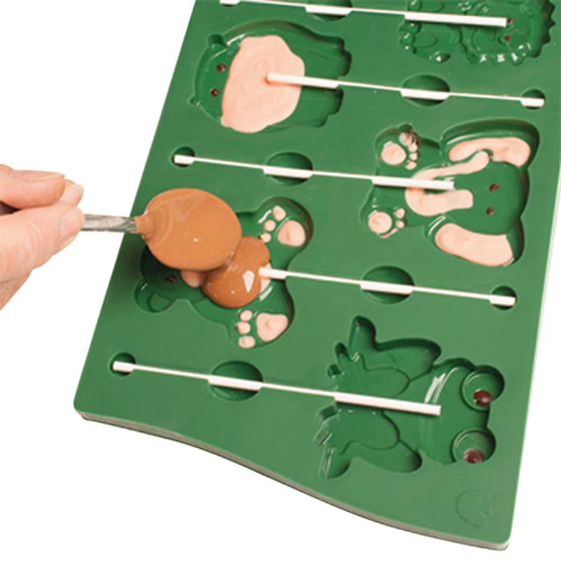 Pavoni Animal Silicone Lollipop Mould