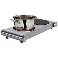 Salton Portable Infrared Cooktop - Stainless Steel