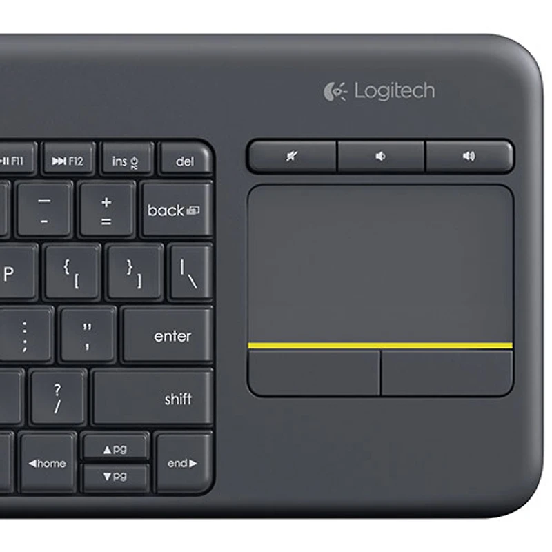 Logitech K400 Plus Wireless Keyboard with Touch Pad