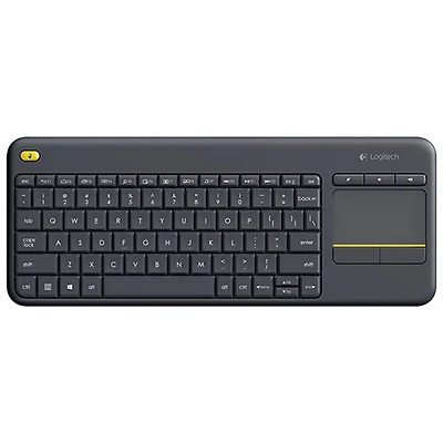Clavier sans fil K400 Plus avec pavé tactile de Logitech - Français