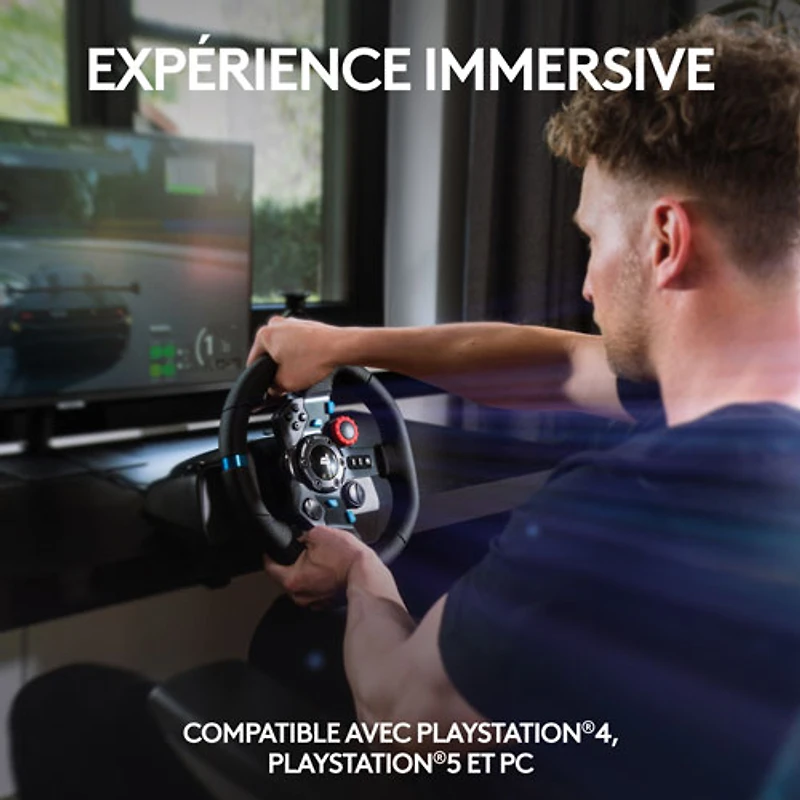 Logitech G29 Driving Force Racing Wheel for PlayStation/PC - Dark