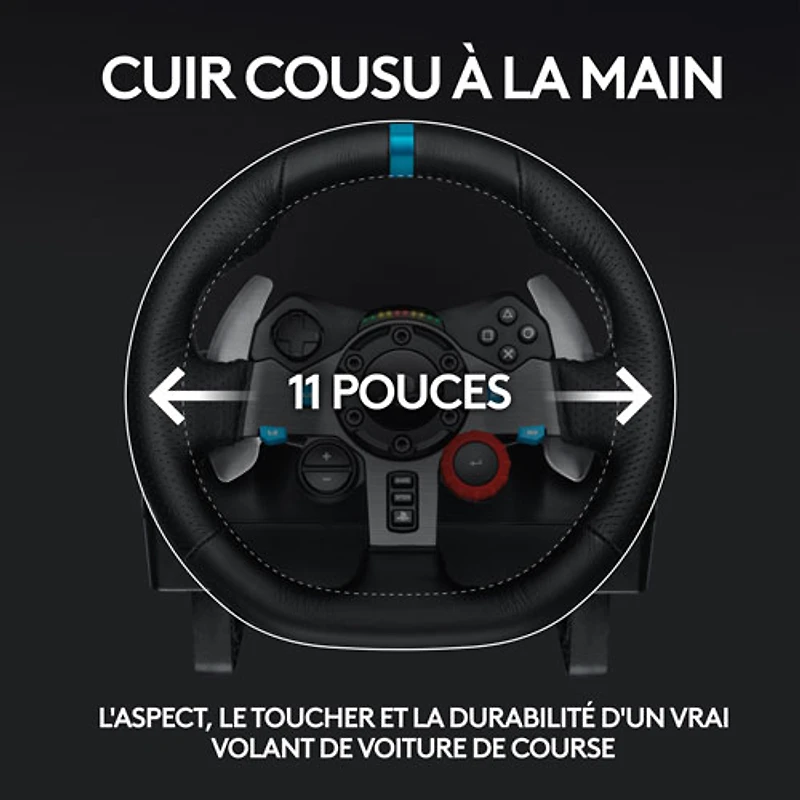 Logitech G29 Driving Force Racing Wheel for PlayStation/PC - Dark