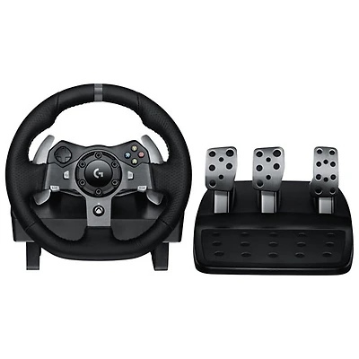 Volant de course G920 Driving Force de Logitech pour Xbox/PC - Foncé