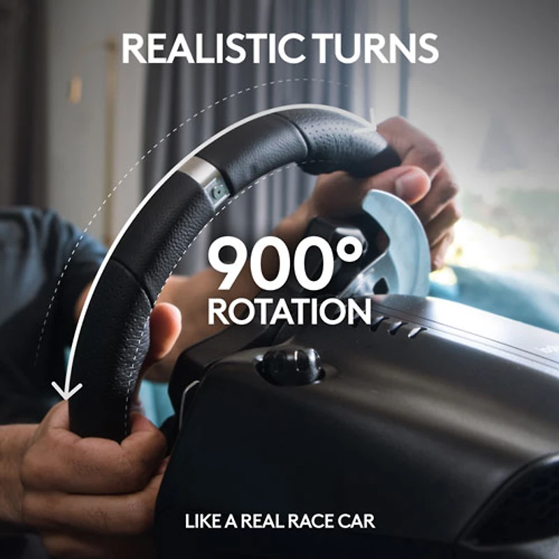 Logitech G920 Driving Force Racing Wheel for Xbox/PC - Dark