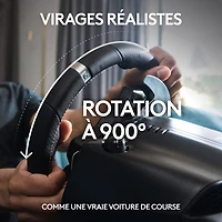 Volant de course G920 Driving Force de Logitech pour Xbox/PC - Foncé